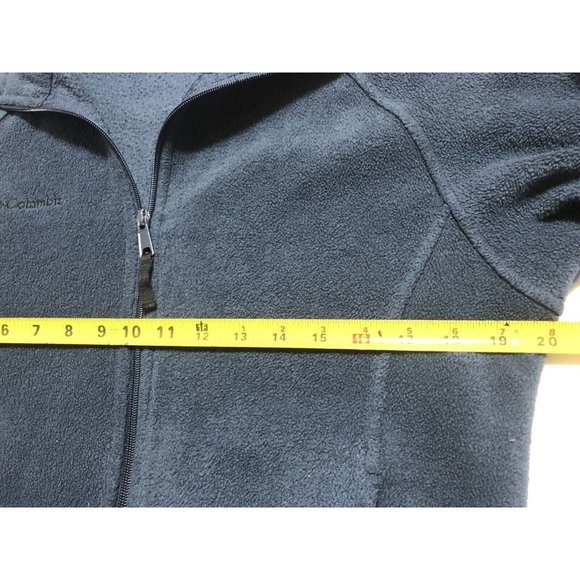 Columbia Sportswear Fleece Jacket Women Small Blue Full Zip-up - Picture 4 of 7